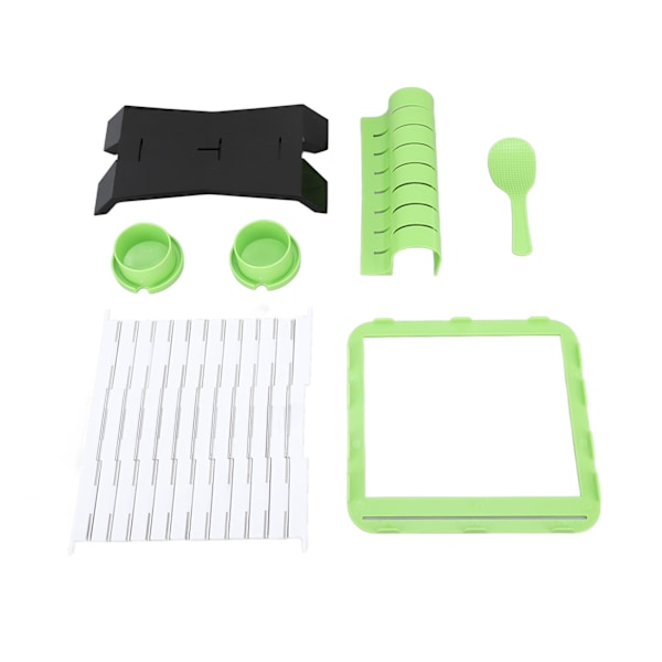 Sushi Making Kit Plast Multifunktionell DIY Sushi Maker Rullningskit för Risbollar Snacks