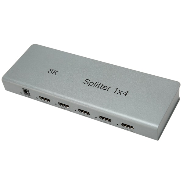 HD Multimedia Interface 2.1 Switch 1 ingång 4 utgångar Hög Hastighet 40Gbps 8K HD Multimedia Interface Splitter 100?240V EU-kontakt
