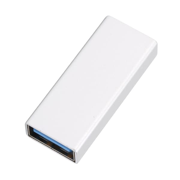USB C till USB3.0 Adapter Multifunktionell Typ C till USB-kontakt för Dataöverföring och Laddning Silvergrå
