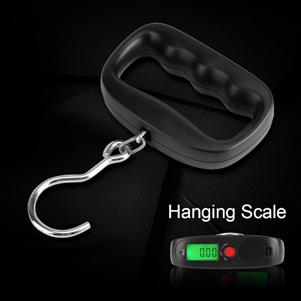 WEIHENG 50kg/10g Digital Hängande Krok Våg LCD Elektronisk Fickvåg Bagagevåg