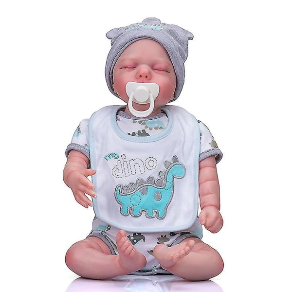 50 cm Newborn Baby Doll Willa Reborn Baby Doll Naturtrogen 3d målad hud med synliga ådror Collecitle Art Doll