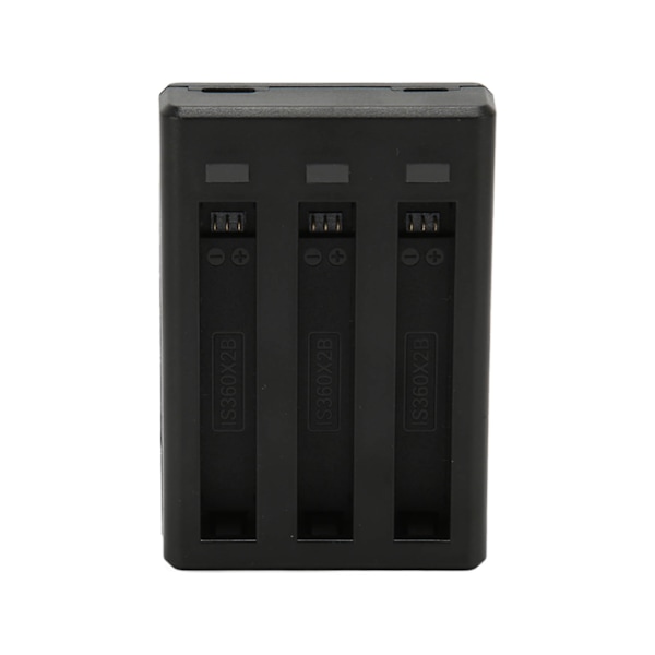 3-kanals Batteriladdare Smart Säker Snabb Batteriladdningshubb med LED-indikator för Insta360 ONE X2-kamera