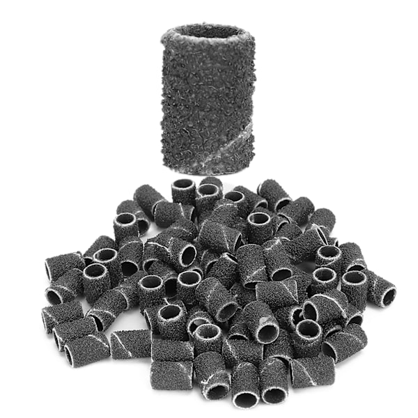100 st Nagelkonst Slipband Manikyr Pedikyr Borr Bits Tillbehör ToolsHQ?11 80#