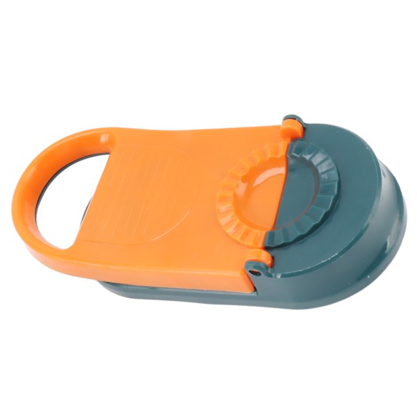 2 i 1 Manuell Dumpling Maker Kök Dumpling Tillverkningsverktyg Hushåll Multifunktionell Dumplingform Orange
