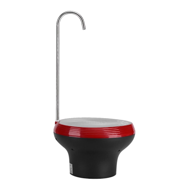 5W USB Uppladdningsbar Elektrisk Vattenpump Dispenser med 1.2L 1.8L Volym Snabbknapp Röd