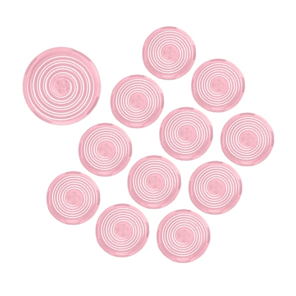 12 st Arcade-knappskydd 20,2 mm 25,3 mm Mekaniska tryckknappsskydd för Kailh för Cherry för Akko för Glorious-brytare Rosa