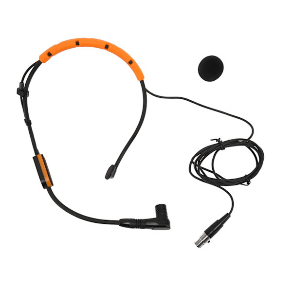 Huvudburen Kondensatormikrofon Hydrofobisk Struktur Fitness Headset Mikrofon för PGA31 SM31 SM35 Gul