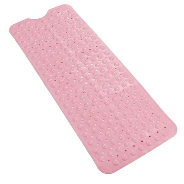 Badrumsmatta PVC Säker Halkskydd Maskintvättbar Dusch med Sugkoppar för Skönhetssalong Badrum Spa