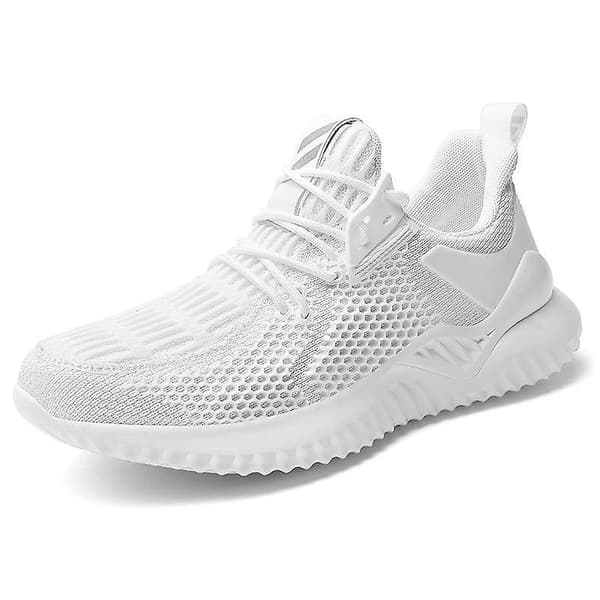 Män Casual Högkvalitativa gummisneaker White 7