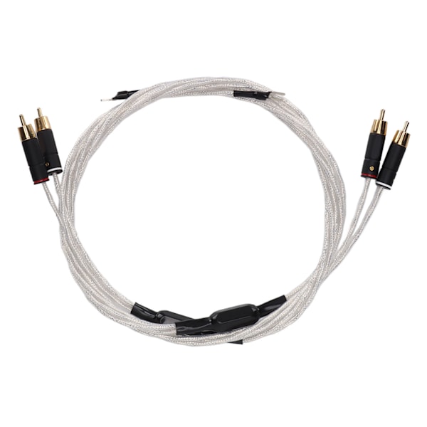 Xangsane XS?0608 Audiofila RCA-kabel LP 2RCA Hane till 2RCA Hane Stereo Audio Aux-kabel för Musikälskare 1.5M