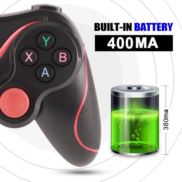 S3? Bluetooth Trådlös Spelkontroll Gamepad Joystick för IOS/för Android Mobiltelefon Surfplatta TV-box