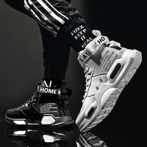 Sneakers i läder för män i toppklass ( set 1) colour3 38