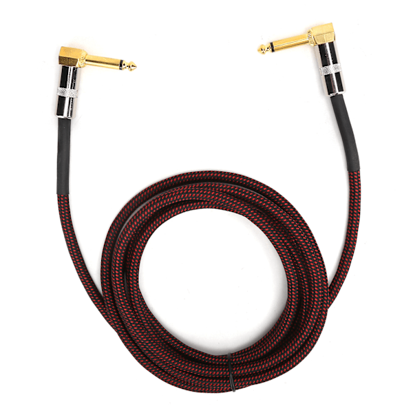 JORINDO Gitarrljudkabel 6,35 mm Förstärkarkabel 1/4 tum Instrumentanslutningskabel 3 m / 9,8 fot JD6214