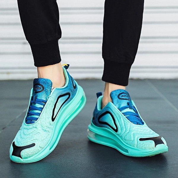 Full Air Cushion Sneakers Löparskor ( set 1) BK11 light blue 37