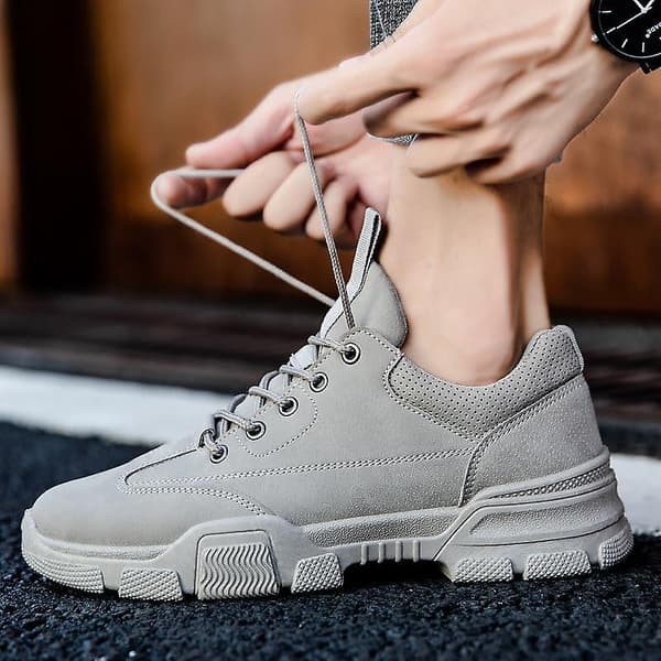 Höst Vulcan Platform Sneakers för män Gray 40(Insole 25 cm