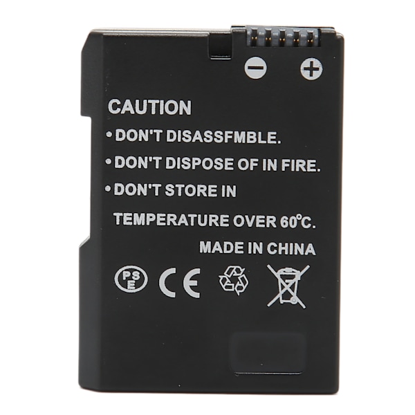 EN EL14 Litiumjonbatteri 1480mAh Kamerabatteri Ersättning för Nikon D5300 D3200 D5200 D3400 D5600 D3500 D3300 D3100