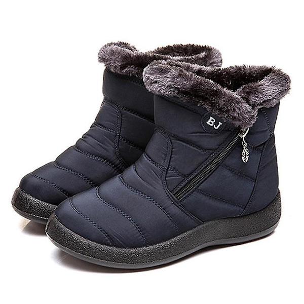 Damplysch varm ankelstövel M407-BLUE 5