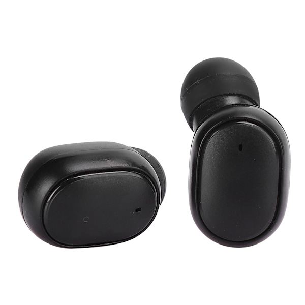 H6 Bluetooth Trådlösa Sport Hörlurar TWS5.0 Mini Bärbara In-Ear Hörlurar Svart(Svart)