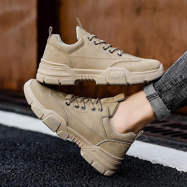 Höst Vulcan Platform Sneakers för män Khaki 41(Insole 25.5 cm