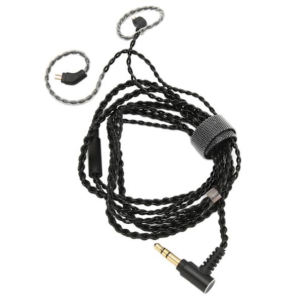 Hörlurskabel 3,5 mm Port Uppgradering 2Pin 0,78 mm Hörlurskabel Utan Mikrofon för Hörlurar