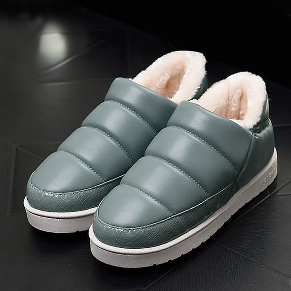 Kvinnor vinterpäls snö ankelboots black 8.5