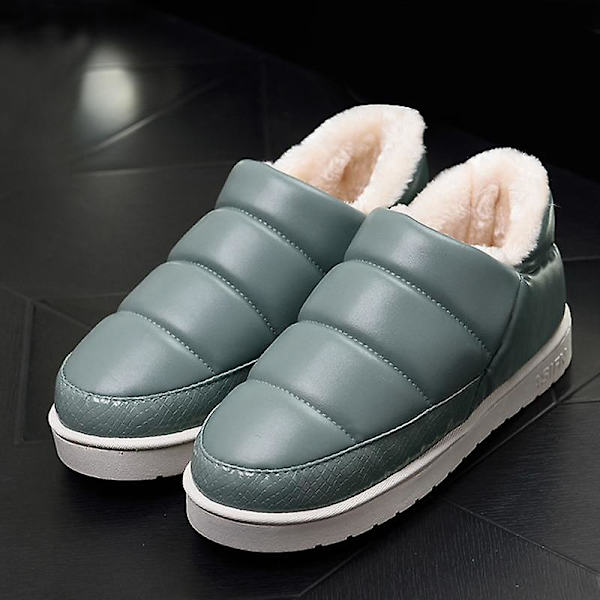 Kvinnor vinterpäls snö ankelboots red 7