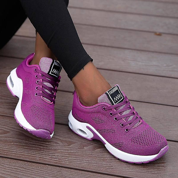 Lätta sneakers för kvinnor, utomhusskor set-2 summer style red 41