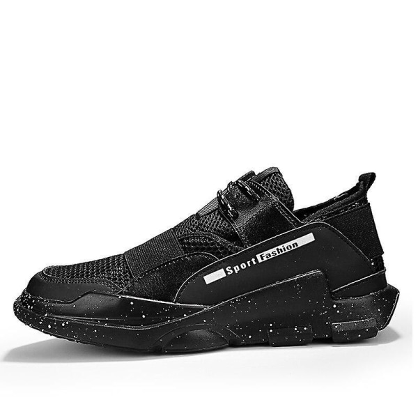 Sneakers för män Casual Skor Black 1 6.5