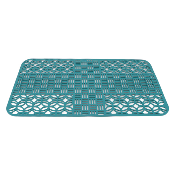 Diskho Mattor Silikon Halkfri Värmebeständig 66x35cm Stor Storlek Fyrkantig Urholkad Diskho Skydd för Kök Grön