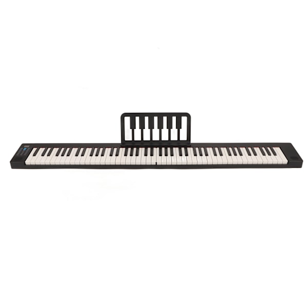 Vikbart Piano 88 Tangenter Fullstorlek Inbyggd Högtalare Portabelt Bluetooth Elektriskt Piano med MIDI Funktion 100?240V EU-kontakt