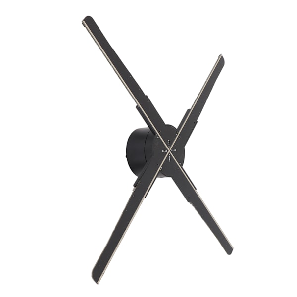 G45 3D Hologram Fläkt Display Projektor 45cm 30W 4 Blad 3D Reklammaskin med 510 LED-pärlor 100?240VUS Kontakt