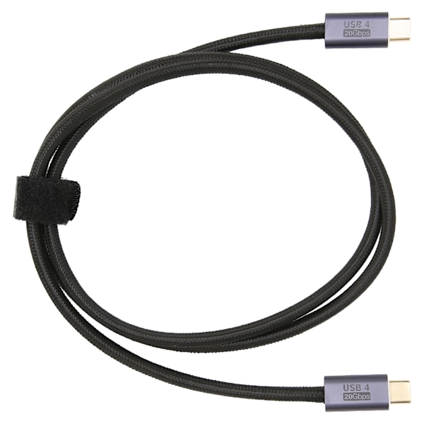 USB4 Datakabel Hög Hastighet 20Gbps Typ C 8K60Hz Datakabel för Bärbara Datorer Surfplattor Mobiltelefoner 100cm/39.4in
