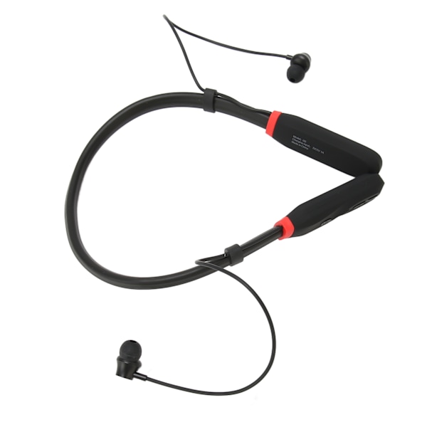 Bluetooth-halsbandshörlurar Multifunktionell IPX5 Vattentät HiFi Stereo Djup Bas Trådlösa Hörlurar för Sport