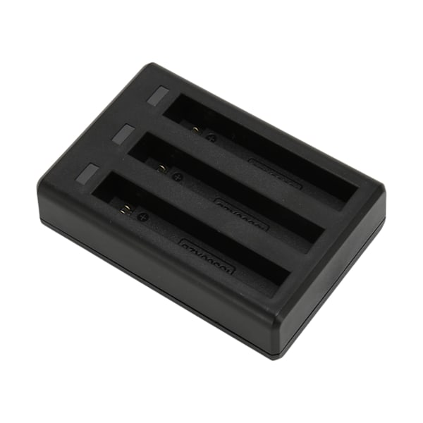 3-kanals Batteriladdare Smart Säker Snabb Batteriladdningshubb med LED-indikator för Insta360 ONE X2-kamera