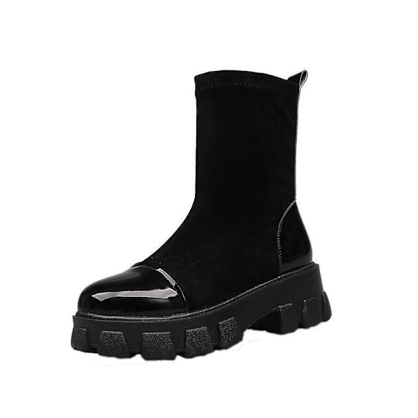 Kvinnor Army Combat Ankel Snörstövlar 5770black 5
