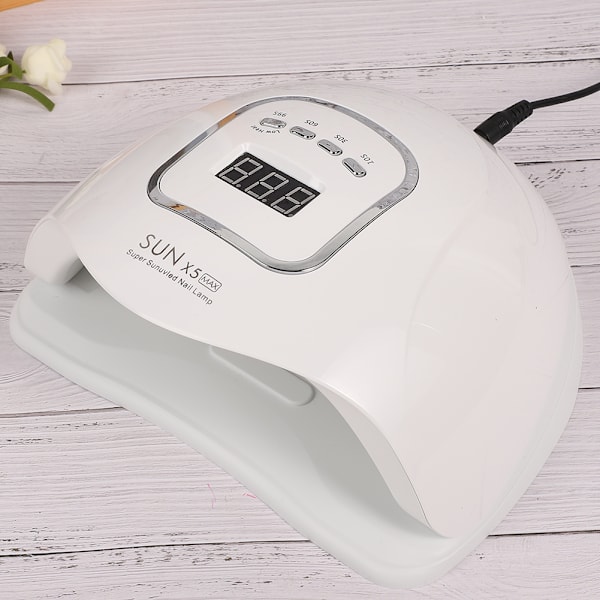150W Nagelkonst Lampa Tork Snabb Torkning Gel Polish Härdning UV/LED Ljus Manikyr Verktyg EU-kontakt 110~240V