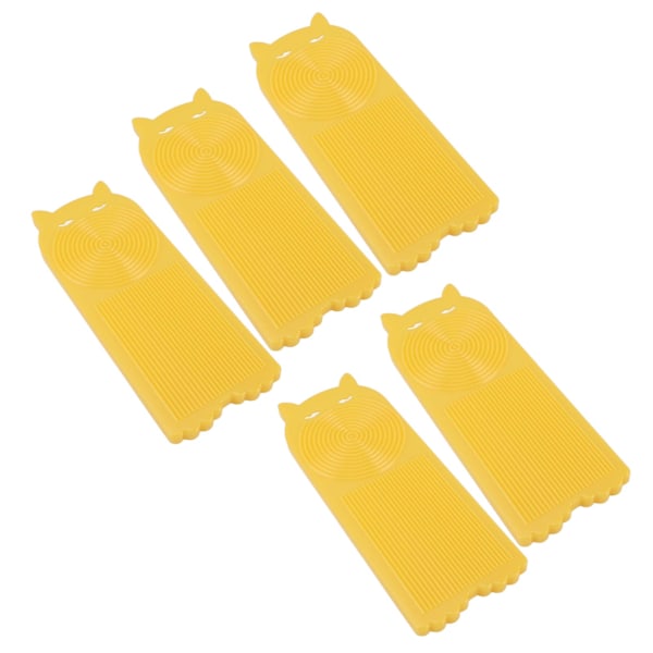 Gnocchibräda PP Multifunktionell Garganellibräda Gnocchimaskin Köksredskap för Hem Restaurang 5 Set