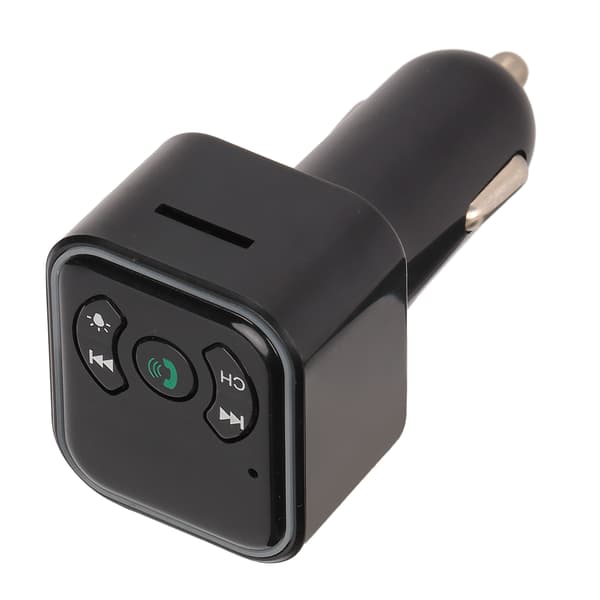 Bluetooth FM-sändare Handsfree Samtal MP3 Bilradio Bluetooth Adapter för Bilar