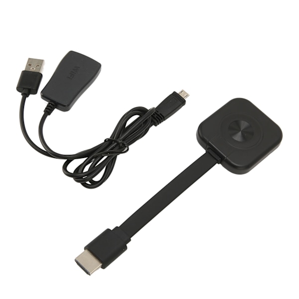 Trådlös Display Dongel HD 1080P 60Hz G 2.4G WiFi Display Adapter med HD Multimedia Interface för IOS för Android