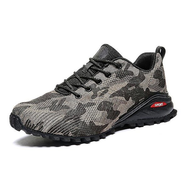 Mesh Herrskor Lätta Utomhussneakers Camouflage 8