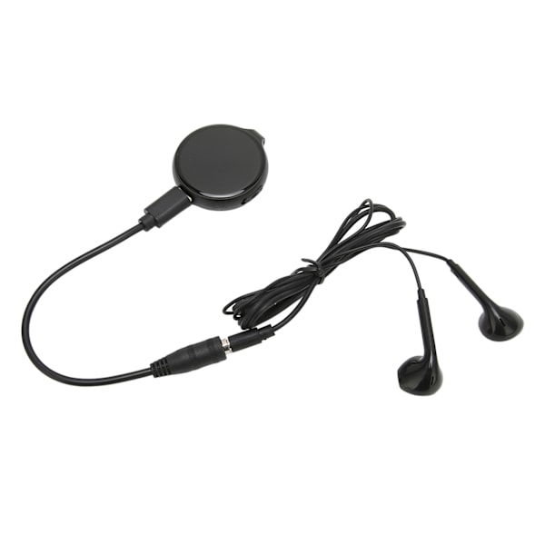 Mini Röstinspelare Snygg Multifunktionell AI Smart HD Brusreducerande Röstaktiverad Inspelare för Konferens Neutral Engelska, Svart 16GB