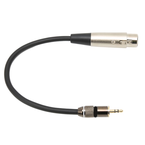 3,5 mm till XLR Mikrofonkabel DC 3,5 mm Hane till XLR Hona Mikrofonanslutningskabel 2 m