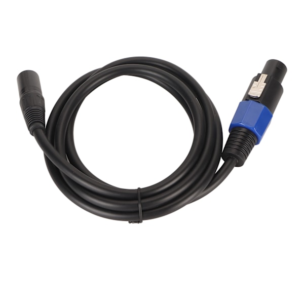 Högtalarkontakt Hane till XLR Hane Kabel XLR 3-pin Högtalarförlängningskabel för DJ PA Gig Scenhögtalare 1.8M