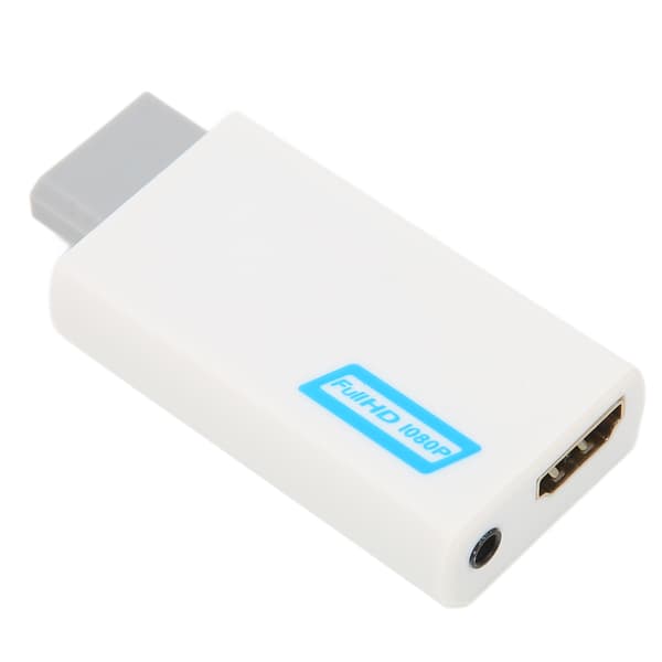 Wii till HD Multimedia Interface-omvandlare för Wii2 HD Multimedia Interface-adapter 1080P för Wii HD-TV