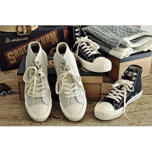 Vulkaniserade Höga Sneakers För Par Skor Dark blue 42