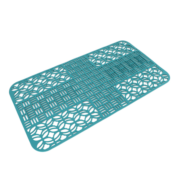 Diskho Mattor Silikon Halkfri Värmebeständig 66x35cm Stor Storlek Fyrkantig Urholkad Diskho Skydd för Kök Grön