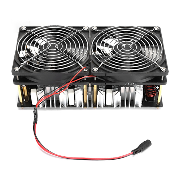 ZVS 2500W 12?48V Induktionsvärmare Värme PCB Kort Modul Flyback Driver med Degel Vattenpump Rör
