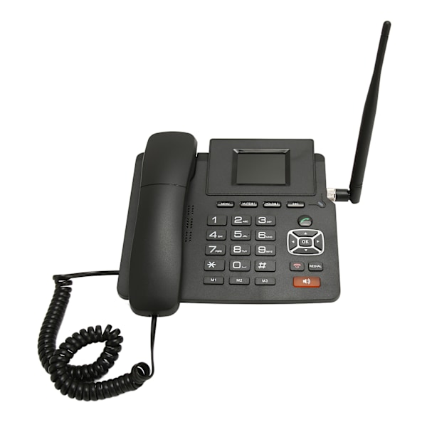 4G VOIP Dual Mode Fast Telefon Multifunktionell SIP Nätverk WiFi IP-telefon för Kontor Hem EU-kontakt 100?240V