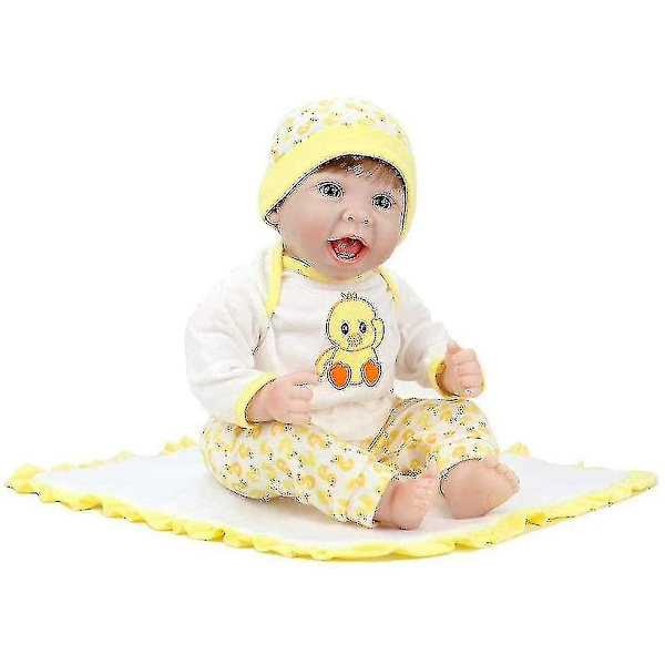 Dockor Reborn Weighted Inch Silikon Realistic Born Lifelike