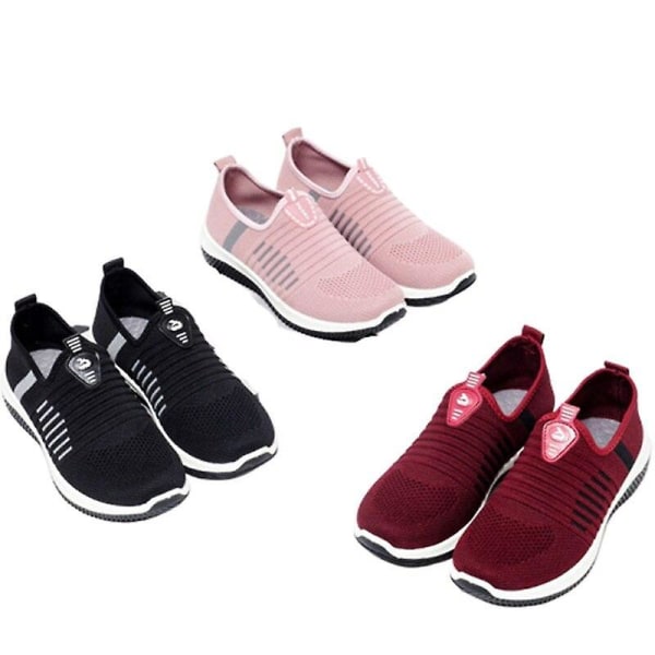 Nya Sneakers för kvinnor Pink 9